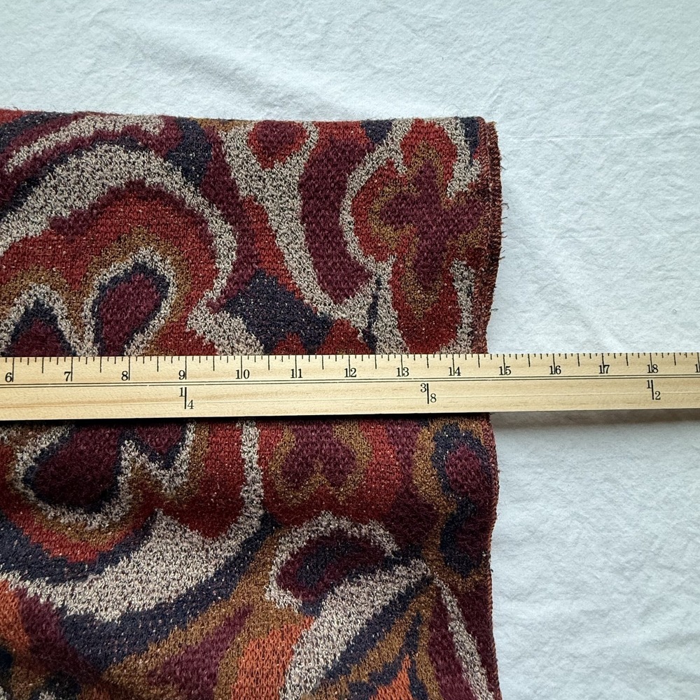 Vintage Missoni Sport‎ Scarf Reversible Abstract Floral Linen Blend (Flaw) 65x15 - Picture 9 of 16